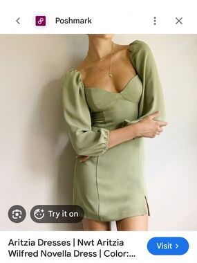 Aritzia Wilfred Novella Dress